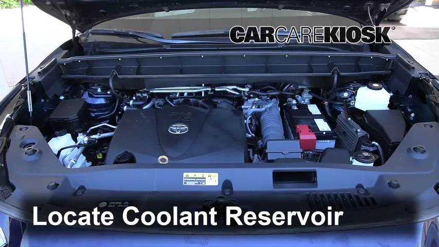 2021 Toyota Highlander XLE 3.5L V6 Refrigerante (anticongelante)
